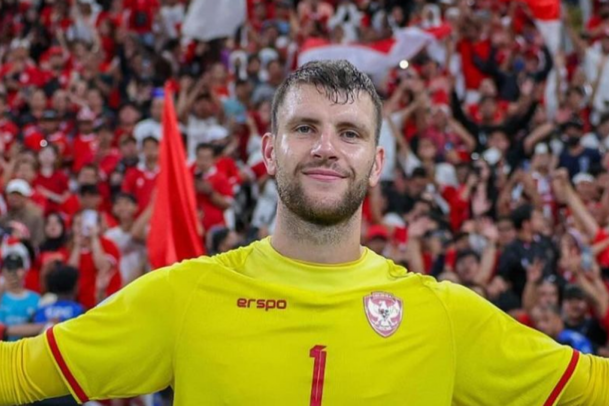 Profil Biodata Maarten Paes Kiper Timnas Indonesia yang Berhasil Tahan Imbang Australia, Lengkap dari Umur, Agama dan Akun Instagram