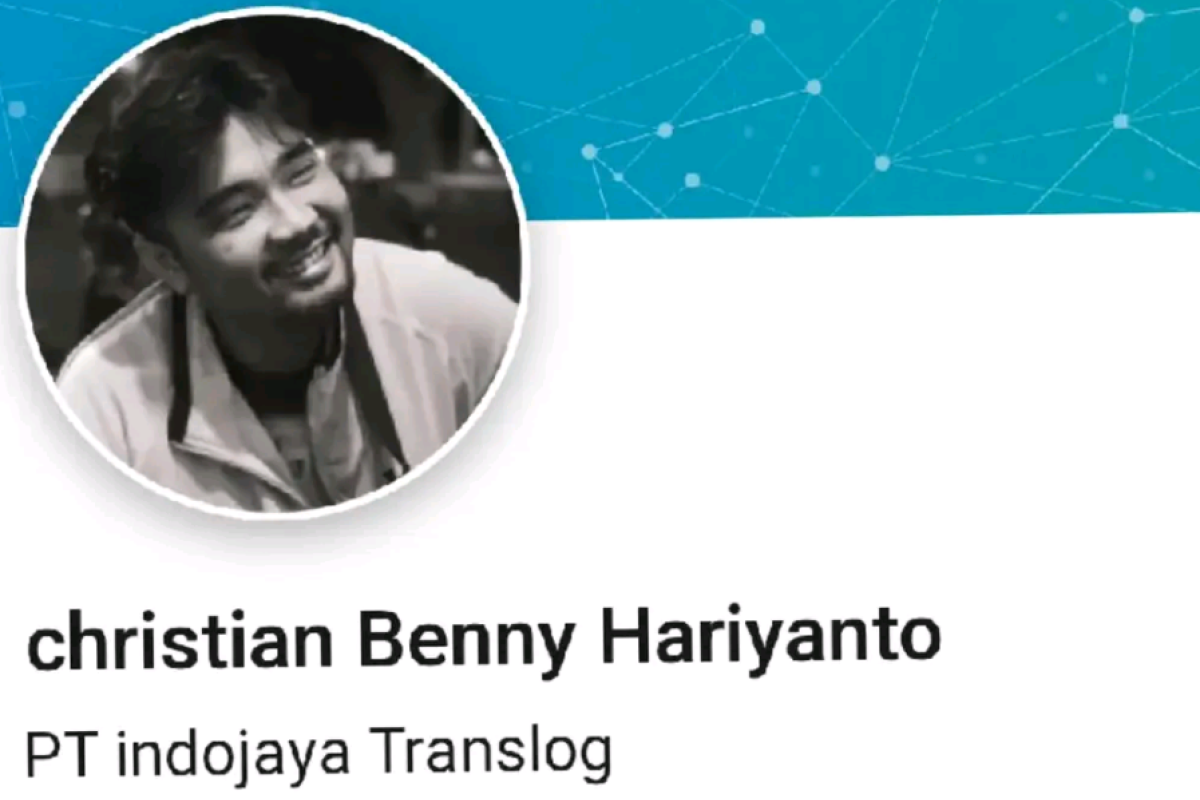 Christian Benny Hariyanto Lulusan Kampus Mana? Intip Riwayat Pendidikan Ayah Abe Cekut yang Viral Usai Beberkan Pekerjaannya Sebagai CEO di PT Indo Jaya Translog