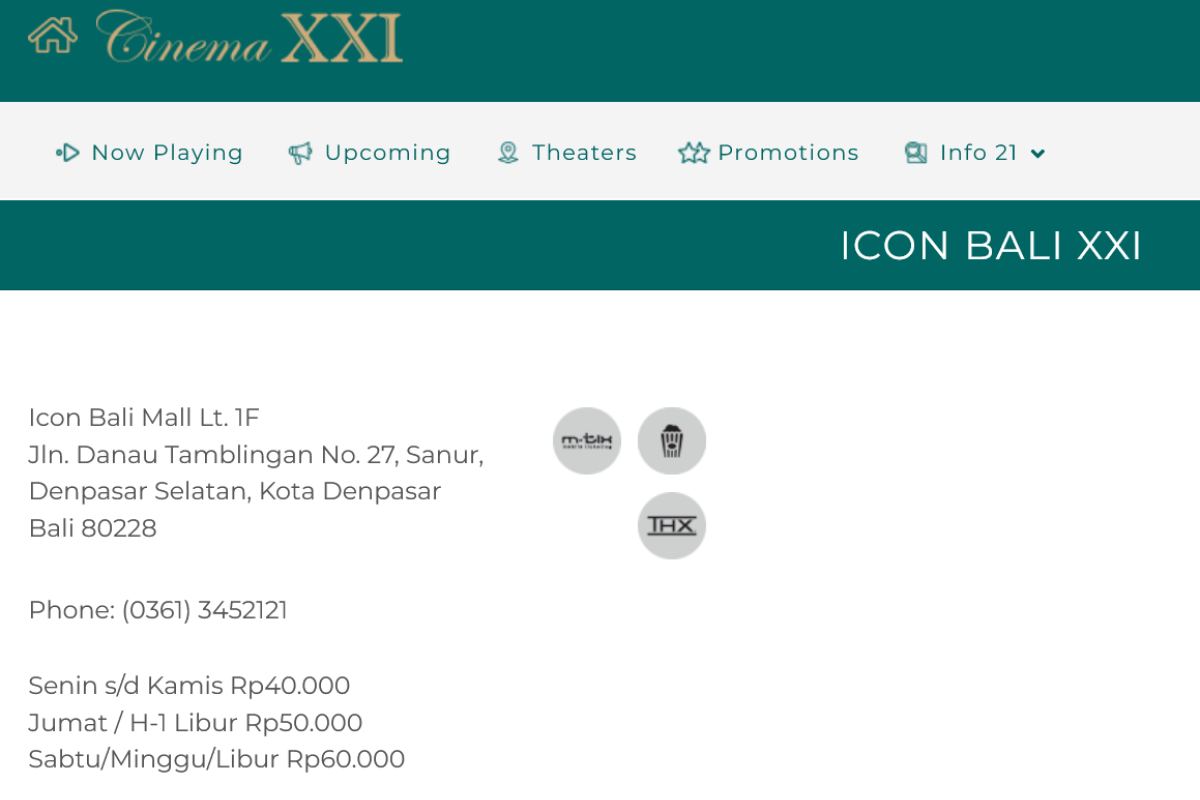 Ekspansi Bisnis, Bioskop Cinema XXI Perluas Jaringan dengan Membuka Icon Bali XXI