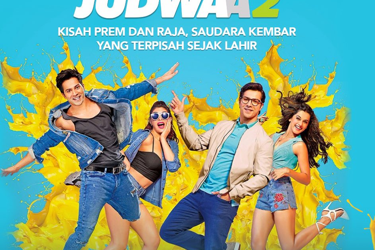 Sinopsis Mega Bollywood ANTV Judwaa 2 Hari ini 1 Mei 2024 Pukul 11.00 WIB Ada Varun Dhawan dan Taapsee Pannu: Saudara Kembar Yang Jatuh Cinta dengan Gadis yang Sama