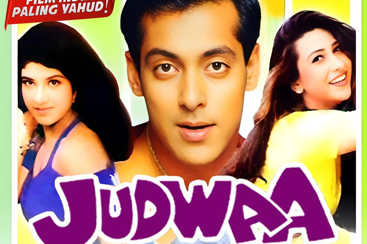 Sinopsis Mega Bollywood Judwa 1 Hari ini Senin 5 Agustus 2024 Dibintangi Salman Khan dan Karisma Kapoor: Kehidupan Saudara Kembar yang Jatuh Cinta dengan Satu Wanita