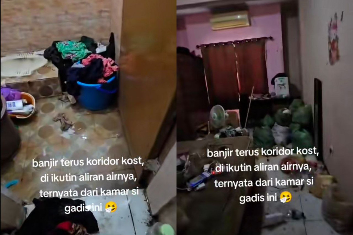 Merinding Video Viral Gadis Penghuni Kos Kebiasaan Buang Sampah Di