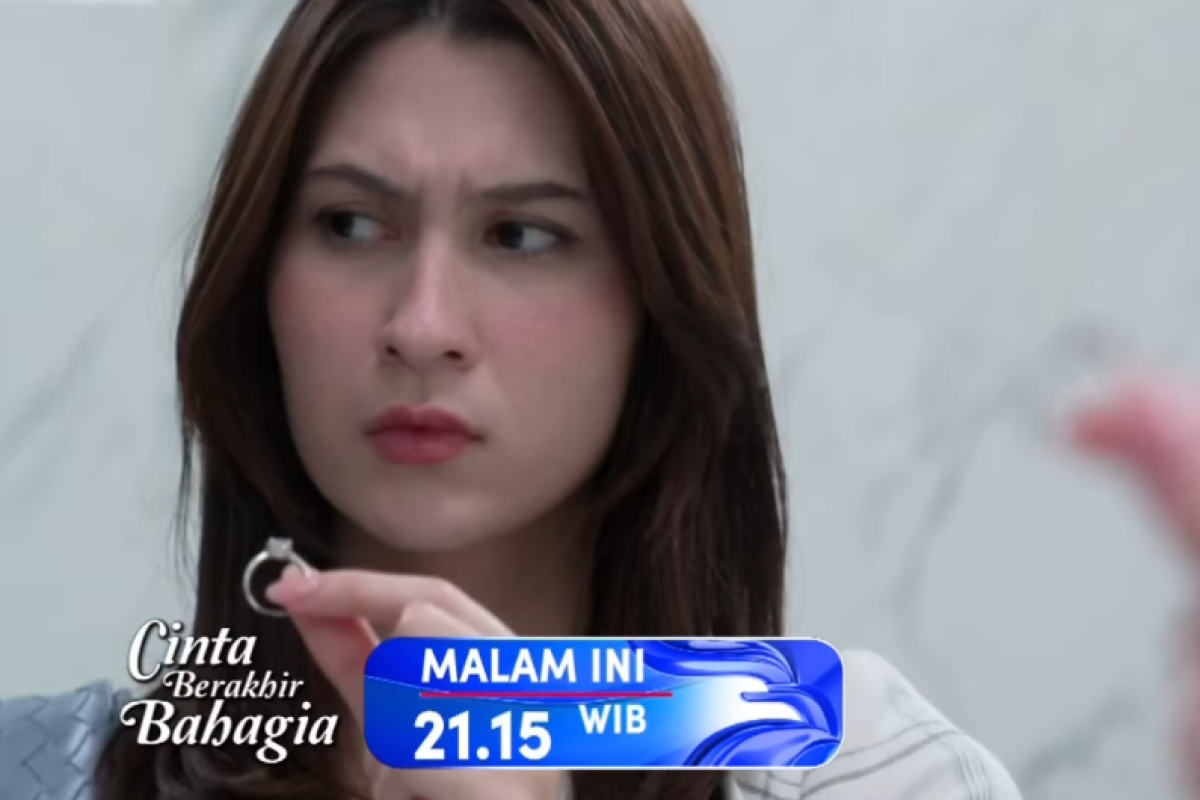 Cinta Berakhir Bahagia Episode 185 Hari ini 3 September 2024 di RCTI: Helena Menemukan Cincin Pertunangan Adisty yang Tertinggal di Toilet