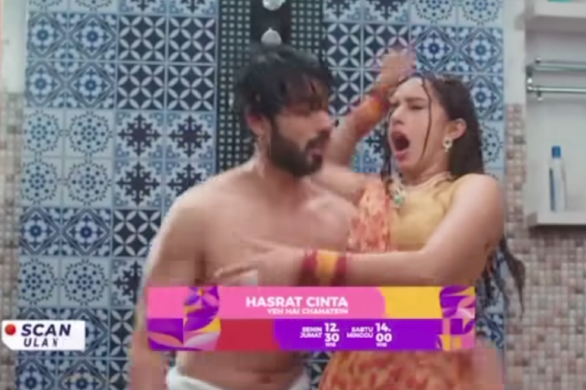 Sinopsis Serial India ANTV Hasrat Cinta Hari ini 7 Oktober 2024: Rudraksh dan Preesha Terjebak di Kamar Mandi Berdua 