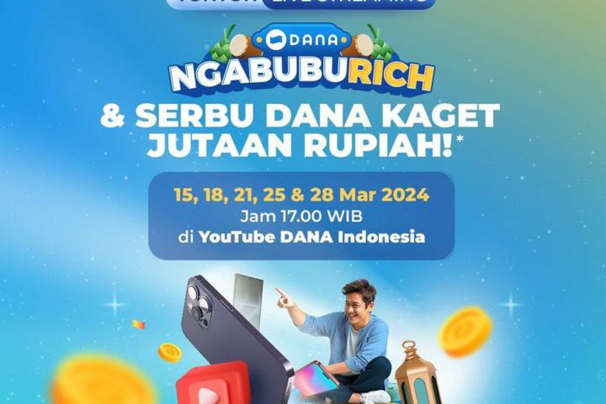 Modal Nonton Live Streaming Dapat Hadiah Saldo DANA Jutaan Rupiah Gimana Caranya? Simak di Sini Langkahnya!