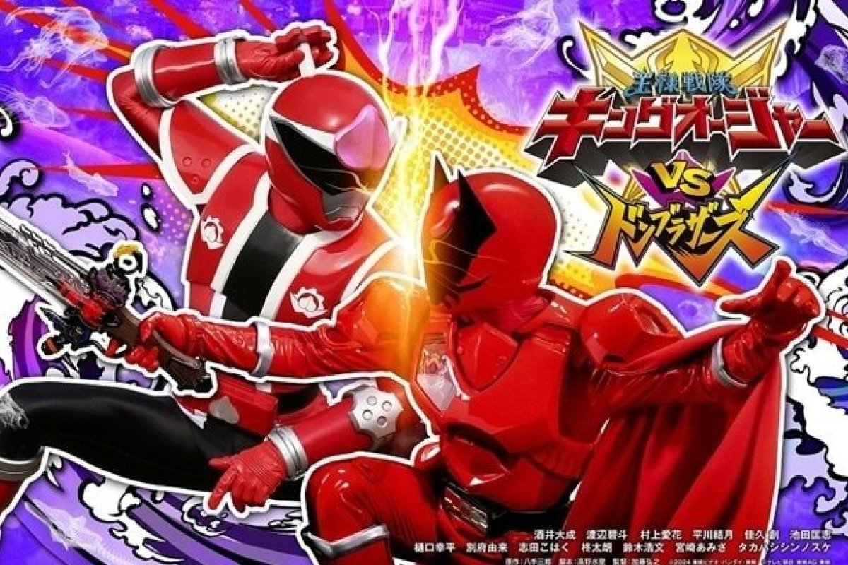 Download Nonton Ohsama Sentai King-Ohger vs Kyoryuger Full Movie Sub Indo, King-Ohgers Dipertemukan Zyuden Sentai Kyoryuger Di Medan Tempur