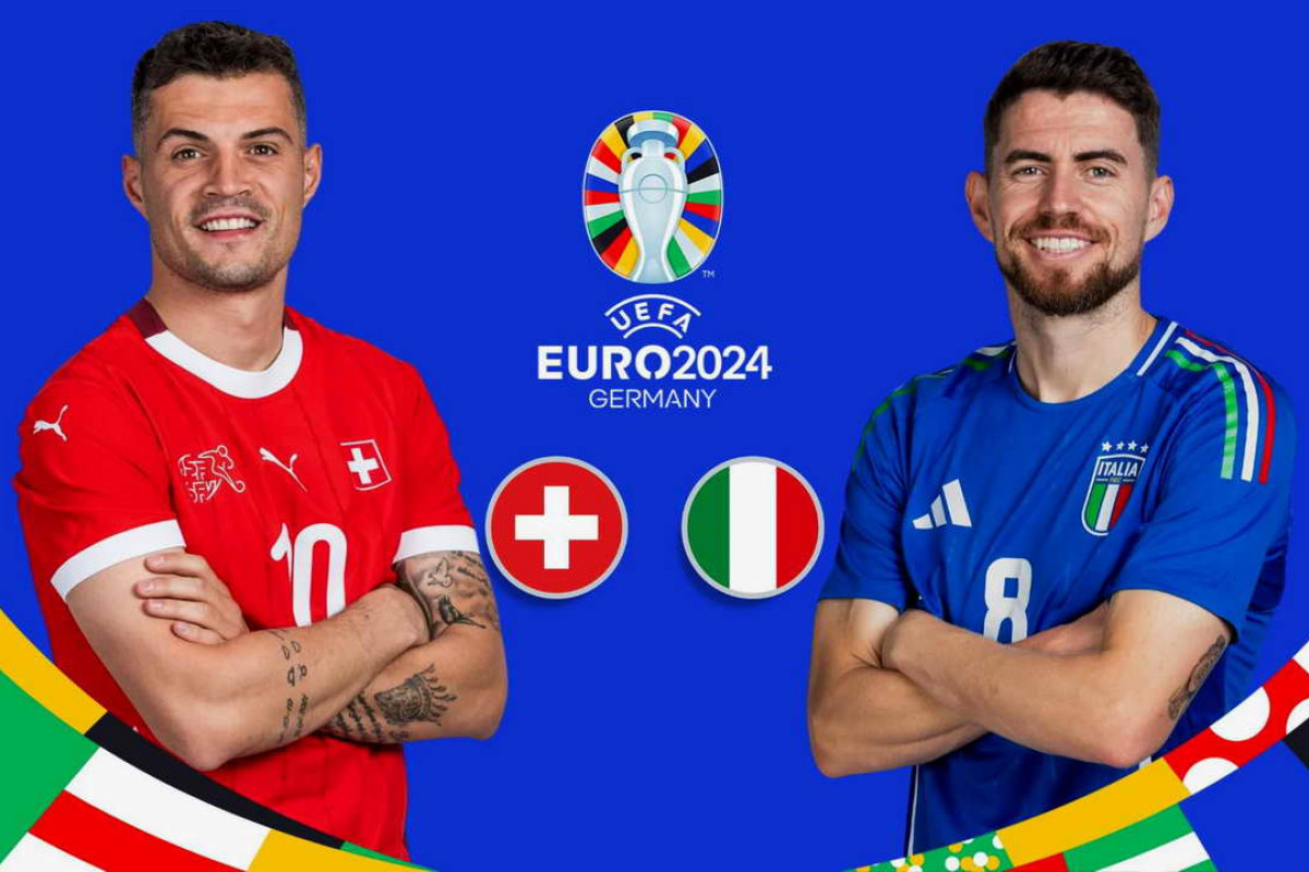 Jadwal EURO 2024, Pembuka Babak 16 Besar Swiss vs Italia Tayang Live di Mana?