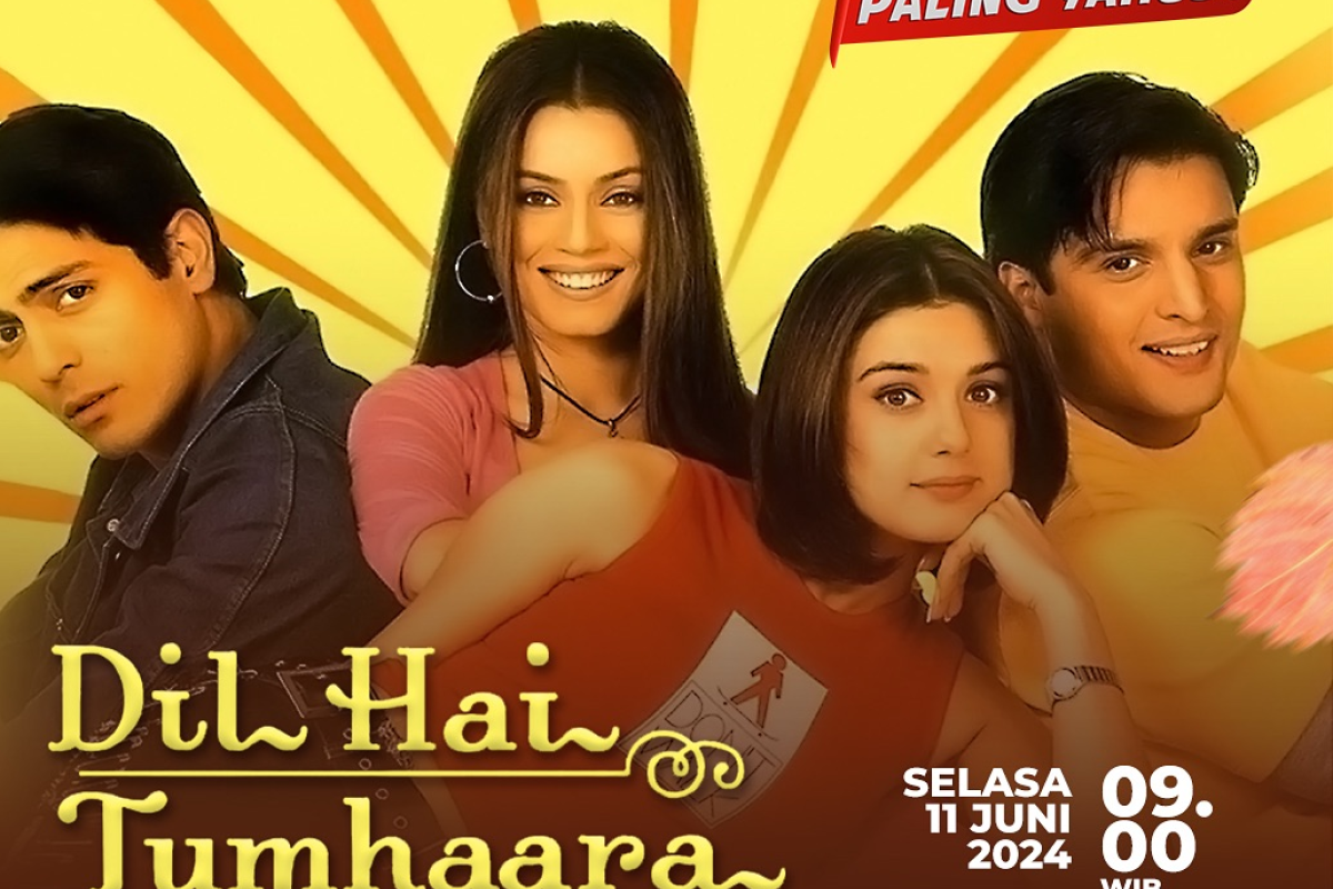 Sinopsis Dil Hai Tumhara (2002) Mega Bollywood Spesial Cinta Segitiga Hari ini 11 Juni 2024 Dibintangi Preity Zinta dan Arjun Rampal: Relakan Pria yang Dicintai Demi Kakak Tiri