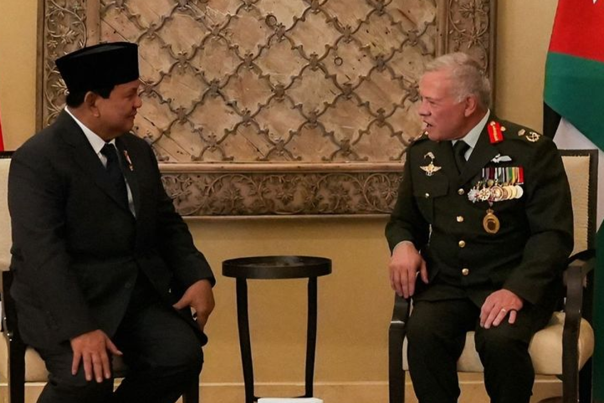 Momen Hangat Prabowo Subianto Bertemu dengan Raja Yordania King Abdullah II Bin Al-Hussein Setelah Terpisah 25 Tahun