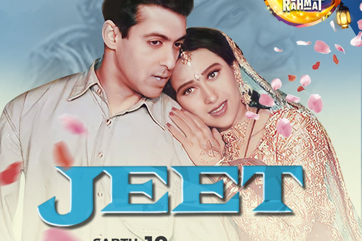 Sinopsis Jeet Mega Bollywood Hari Ini 6 April 2024 Dibintangi Salman Khan Dan Karisma Kapoor 