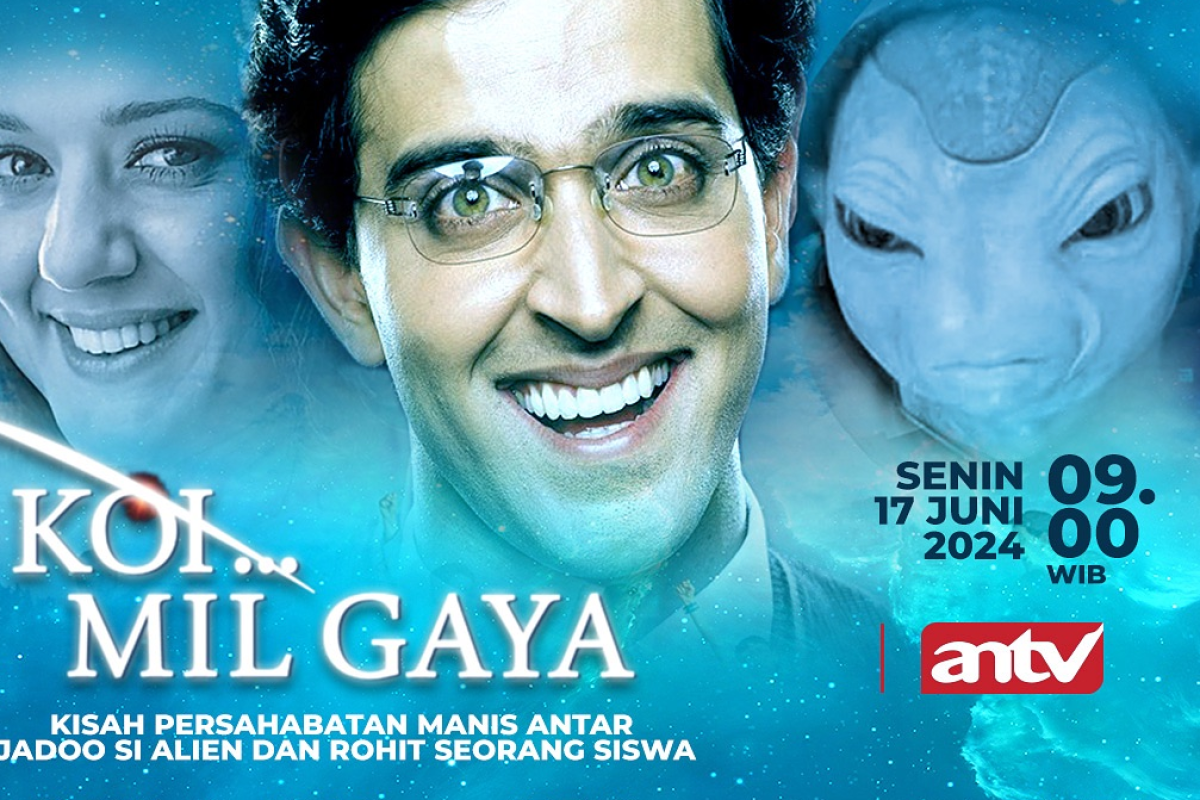 Sinopsis Koi Mil Gaya (2003) Hari ini 17 Juni 2024 di ANTV Dibintangi Hrithik Roshan dan Preity Zinta: Kisah Rohit yang Bersahabat dengan Alien Bernama Jadu