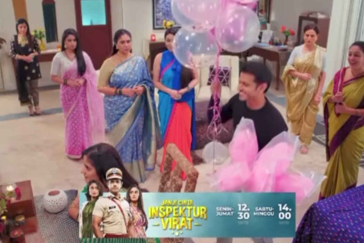 Sinopsis Serial India ANTV Janji Cinta Inspektur Virat Hari ini 30 Oktober 2024: Virat Memberikan Hadiah Permen Kapas pada Sai