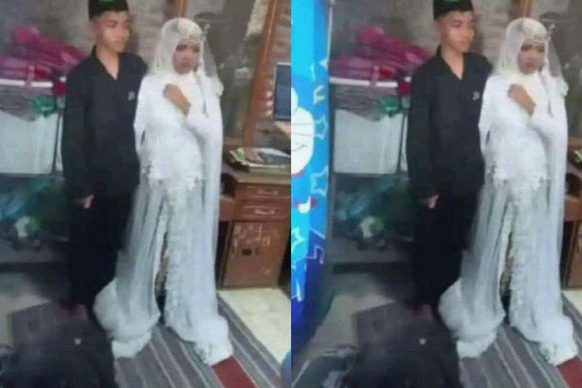 Viral Pernikahan Dini Bocah Berusia 14 Tahun di Pemalang di TikTok