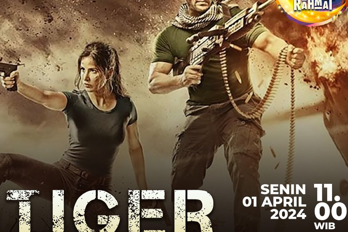 Sinopsis Mega Bollywood ANTV Tiger Zinada Hai Hari ini Senin 1 April 2024 Ada Salman Khan dan Katrina Kaif: Misi Tiger yang Bergabung dengan Zoya untuk Misi Penyelamatan