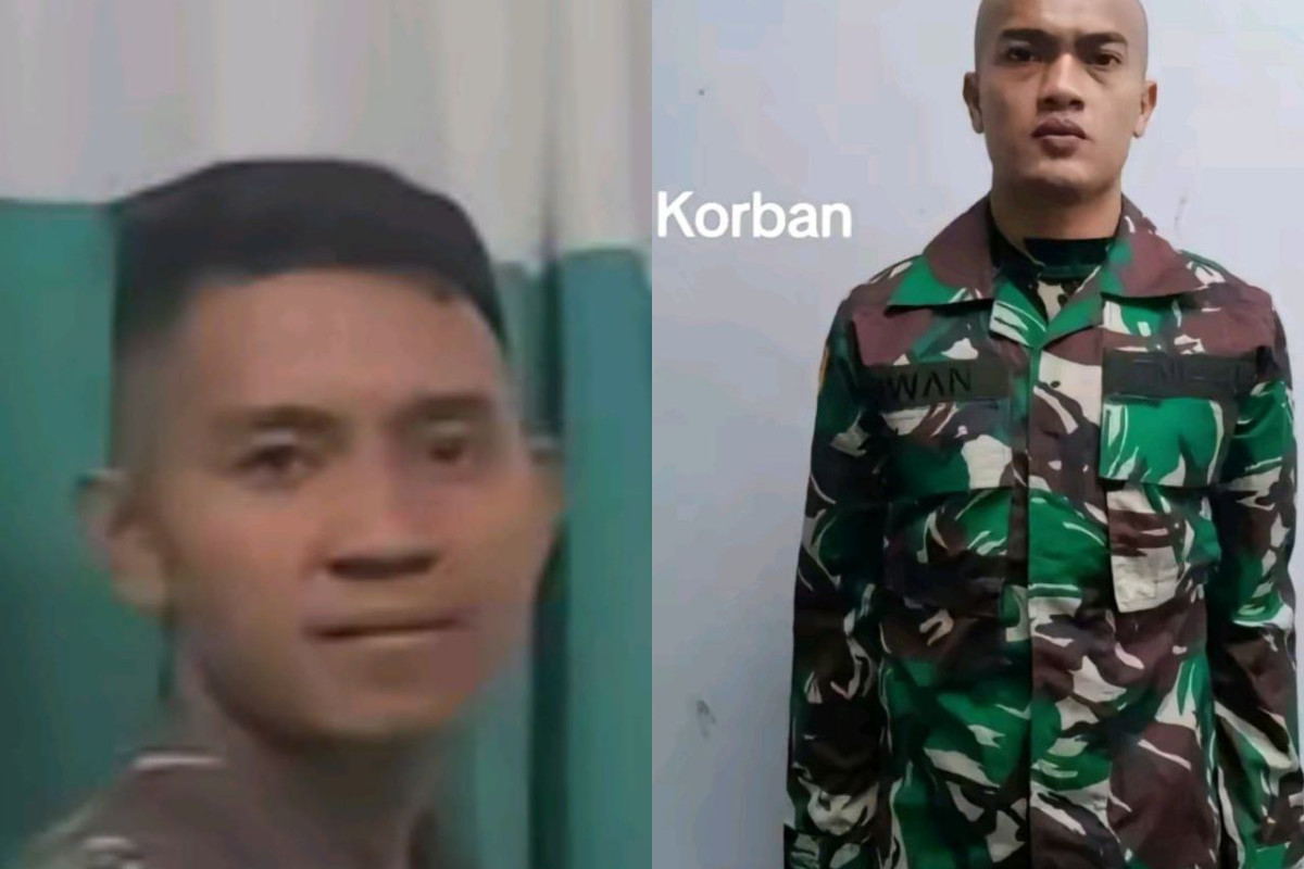 Biodata dan Tampang Serda Pom Adan, Viral Pembunuhan Iwan Sutrisman Mantan Casis Bintara TNI AL yang Dibuang ke Jurang