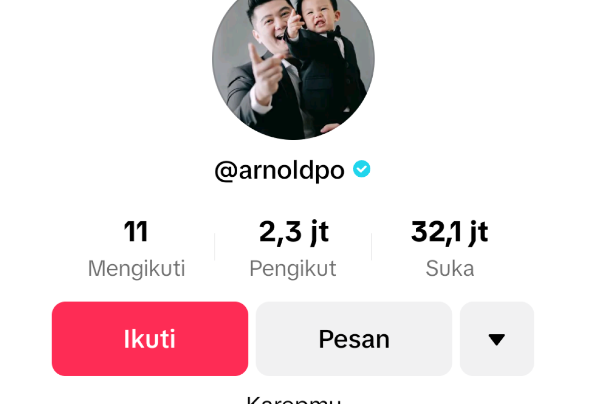 Karepmu Artinya Apa? Inilah Pengertian Bio Chef Arnold yang Tengah Viral di TikTok