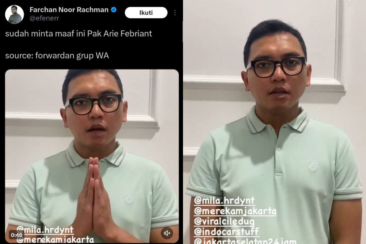 Siapa Arie Febriant Sebenarnya? Viral Kelakuan Pegawai BUMN Ludahi Kendaraan Orang di Jaksel, Video Ramai Tiktok, Cek Profil dan Biodata hingga Lulusan