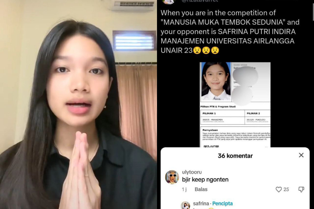 Safrina Putri Indira Anak Siapa? Profil Lengkap Kasus Plagiasi Mahasiswi UNAIR Viral di X dan Tiktok, Akun Instagram Dirujak Netizen