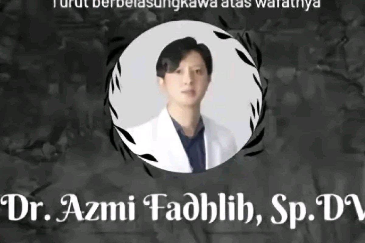 INNALILLAHI! Kabar Duka Dokter Spesialis Kulit dr. Azmi Fadhlih, Sp.DV Meninggal Dunia di Bali Pada 16 Desember 2024