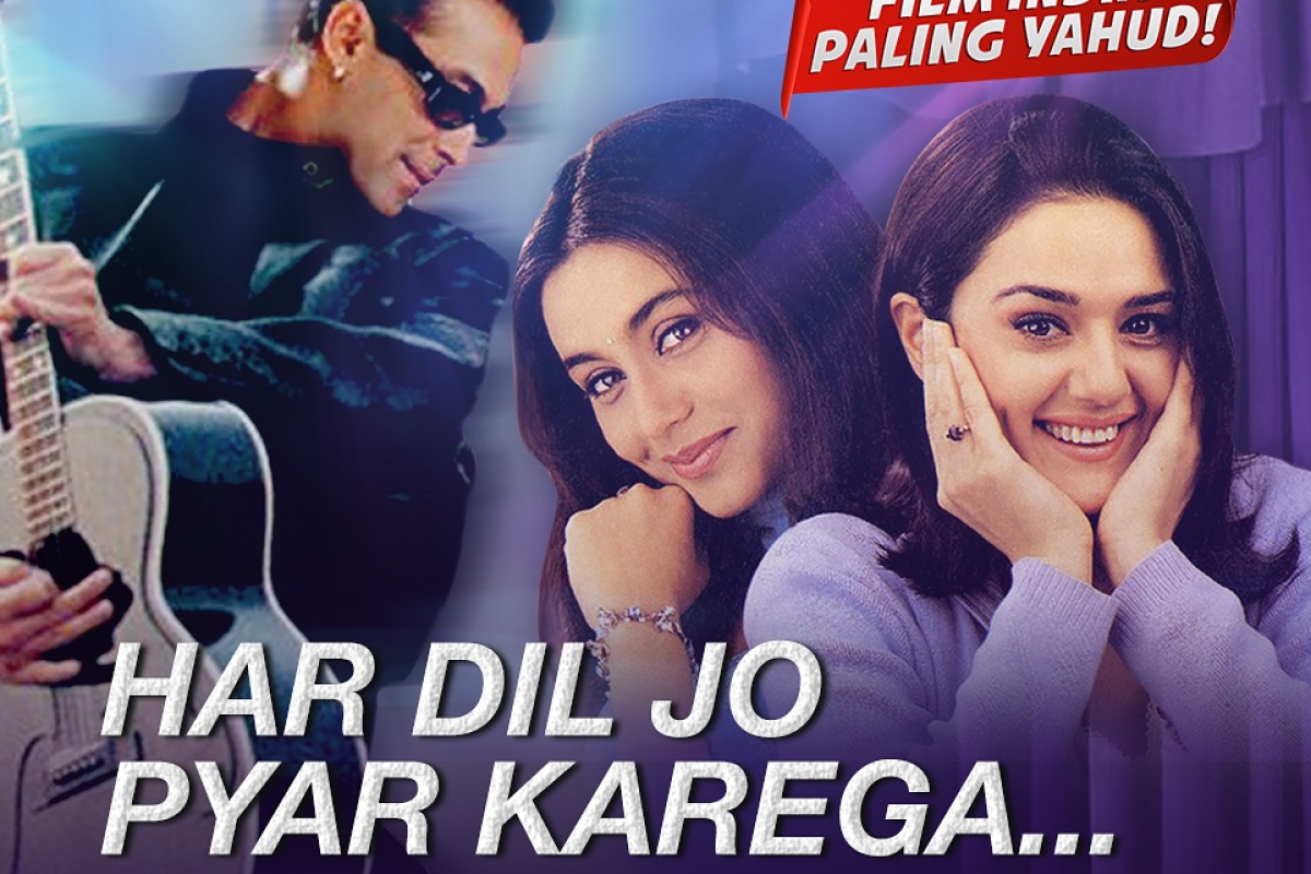 Sinopsis Har Dil Jo Pyaar Karega (2000) Mega Bollywood Spesial Cinta Segitiga Hari ini 12 Juni 2024 Dibintangi Salman Khan dan Rani Mukerji: Aksi Penipuan Untuk Mendapatkan Cinta