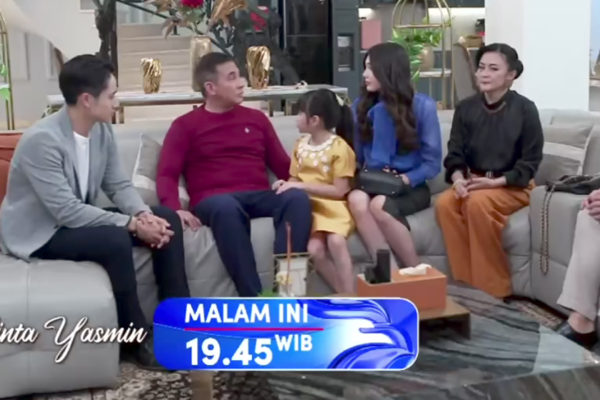 Jam Tayang dan Sinopsis Cinta Yasmin Hari ini 31 Agustus 2024: Romeo kembali Tinggal di Rumah Cakradinata 