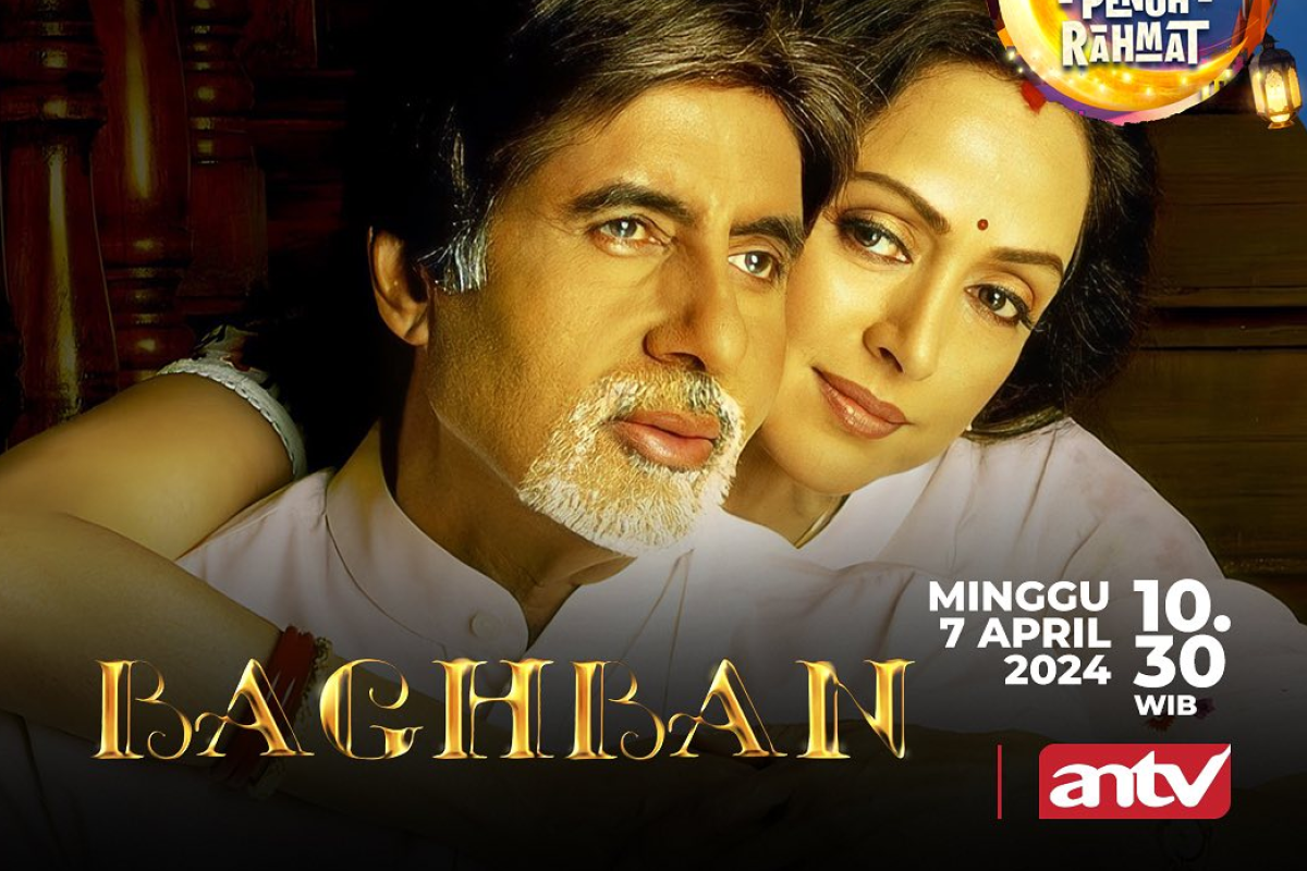 Sinopsis dan Link ANTV Baghban Mega Bollywood Hari ini Minggu, 7 April 2024 Dibintangi Amitabh Bachchan dan Hema Malini: Keluarga dan Konflik