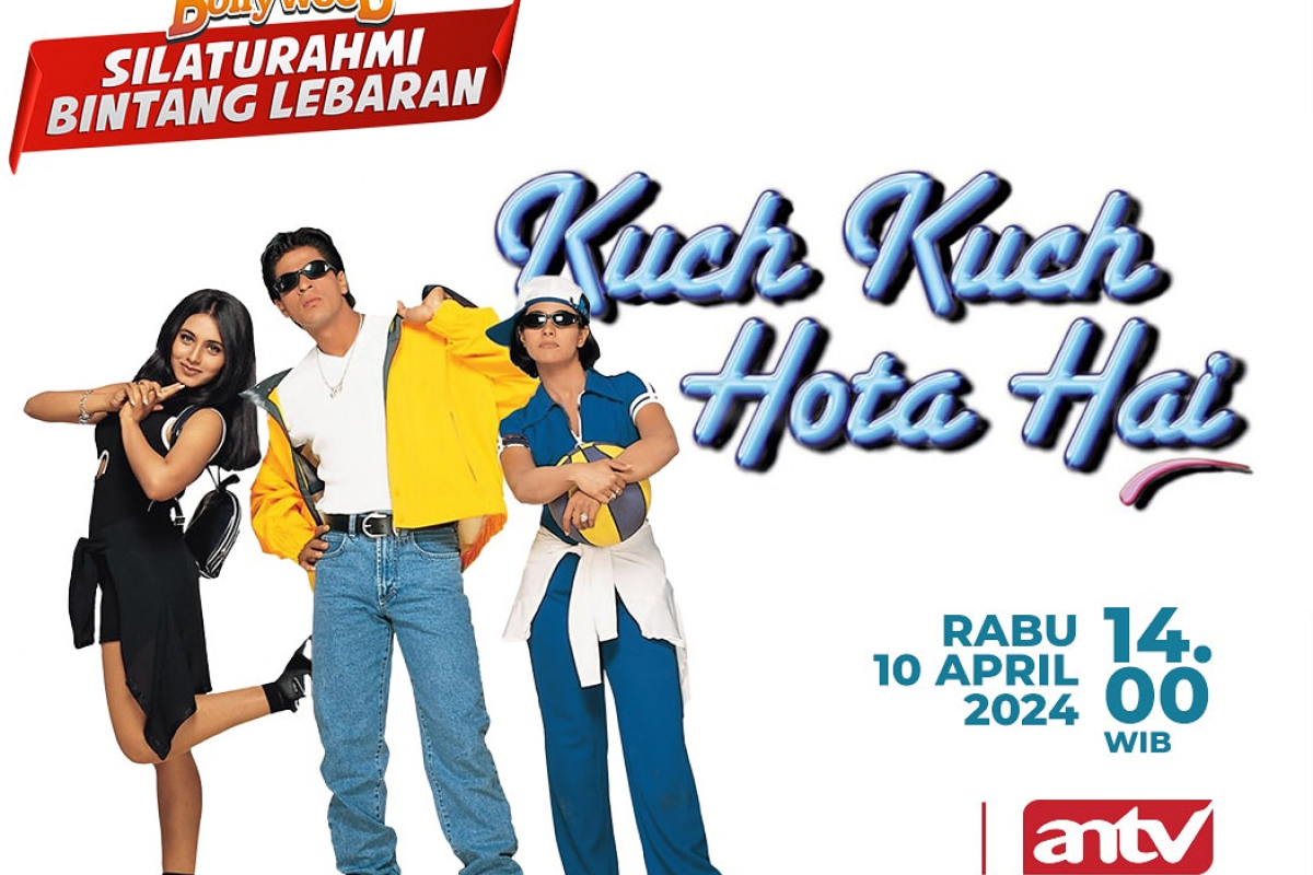 Sinopsis Mega Bollywood Spesial Lebaran Kuch Kuch Hota Hai Hari ini 10 April 2024 Dibintangi Shah Rukh Khan dan Kajol Pukul 14.00 WIB di ANTV: Cinta dan Persahabatan