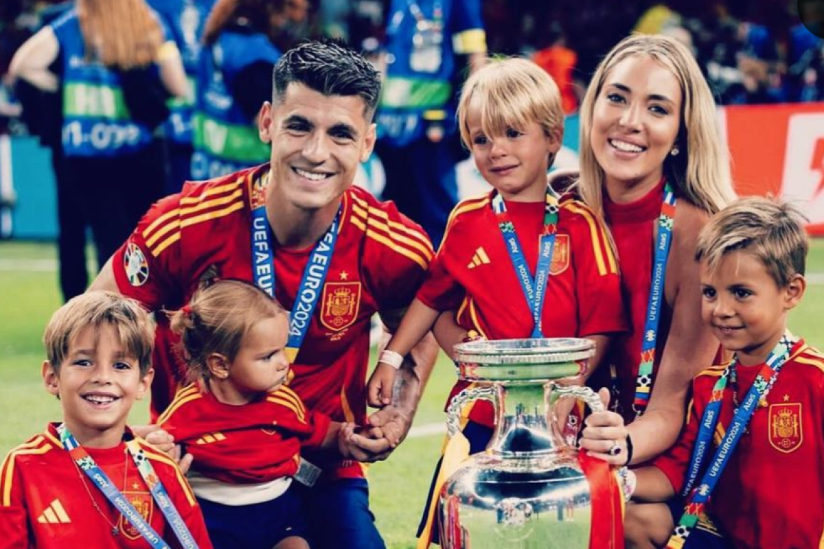 Benarkah Selebrasi Juara Spayol di Euro 2024 Buat Alvaro Morata Menceraikan Alice Campello? 