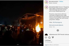 Konser Musik di Tangerang Batal Digelar, Penonton Geram HIngga Bakar Panggung