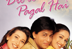 Sinopsis Dil To Pagal Hai (1997) Mega Bollywood Paling Yahud Hari ini 22 November 2024 Dibintangi Shah Rukh Khan dan Kharisma Kapoor: Cinta Segitiga dari Teman jadi lawan