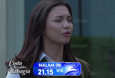 Cinta Berakhir Bahagia Episode 134 Hari ini 20 Juli 2024 di RCTI: Pasha Heran Adisty Terus Menghindarinya 