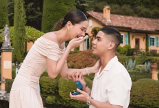 Al Ghazali Resmi Melamar Alyssa Daguise di Danau Como Itali: She Said Yes!