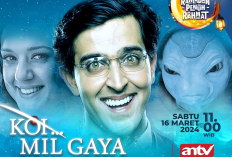 Sinopsis Mega Bollywood Koi... Mil Gaya Hari ini 16 Maret 2024 di ANTV Dibintangi Hrithik Roshan dan Preity Zinta: Kisah Rohid dan Kekuatan Alien Luar Angkasa